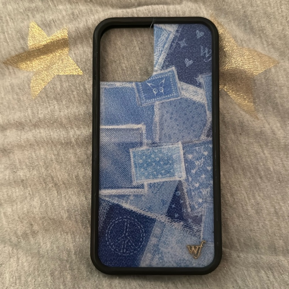 Vintage Denim iPhone 12 Case